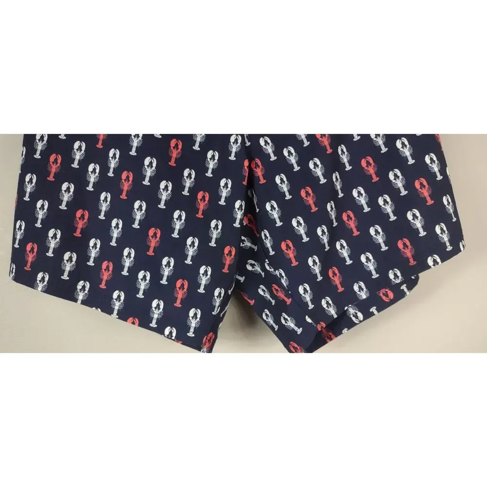 Vineyard Vines Lobster Swim Shorts Mens Size 2XT Beachy Vacation Swimwear